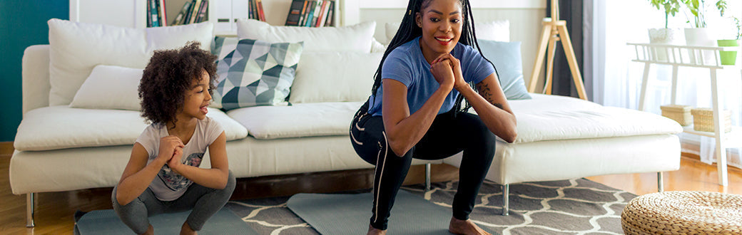 Leg Workout with Your Kids