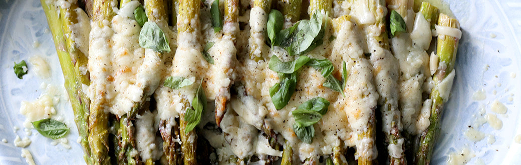 Lemon and Parmesan Oven Roasted Asparagus