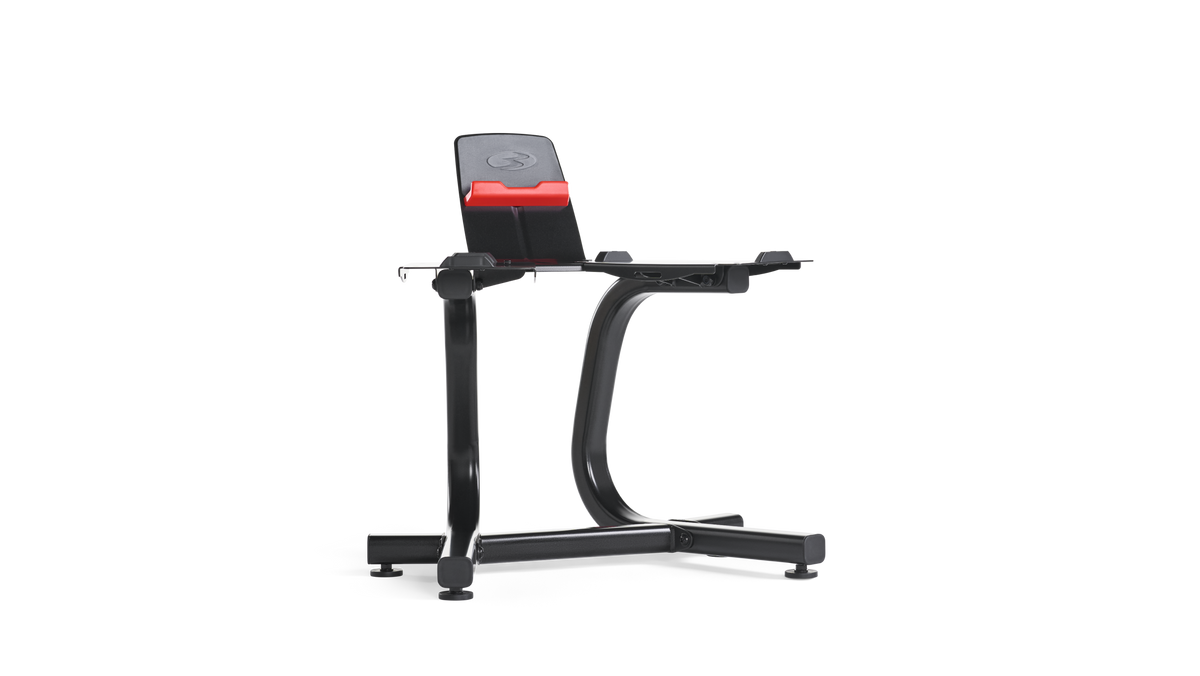 SelectTech Dumbbell Stand with Media Rack