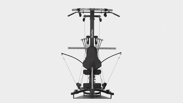 Front view of the BowFlex Xtreme 2 SE Home Gym against a white background.