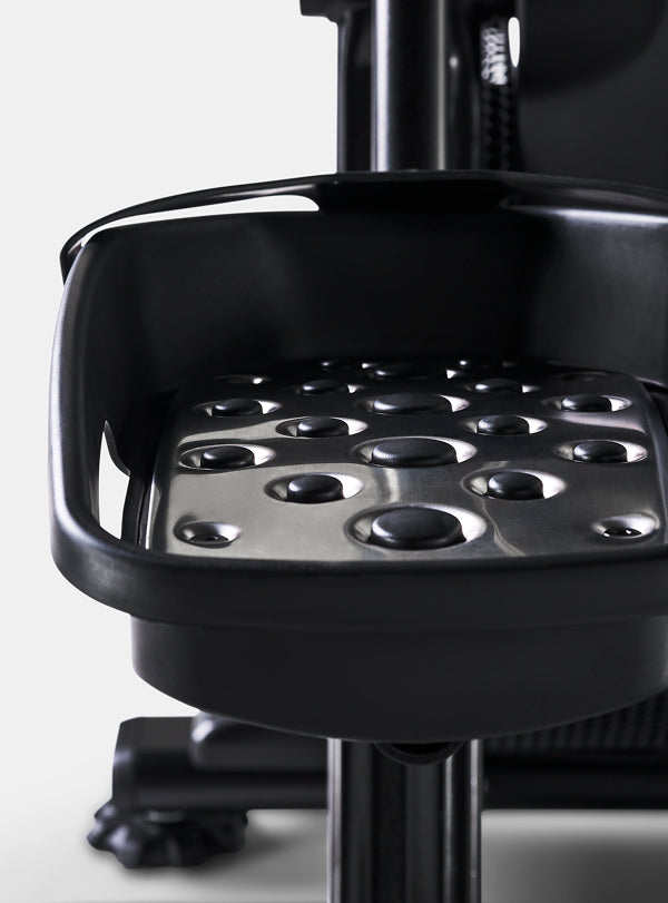 Close-up of the BowFlex Max Total 16's pedals.