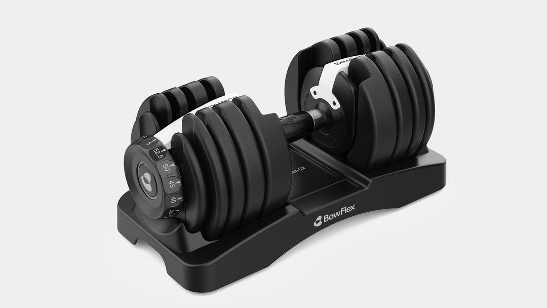 A single SelectTech Results Series 52 dumbbell