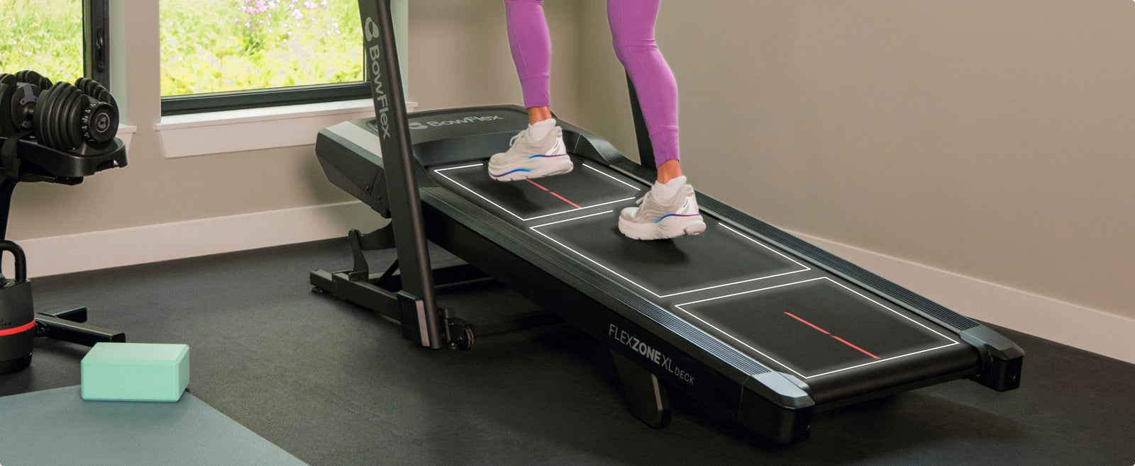 Flex Zone™ deck cushioning