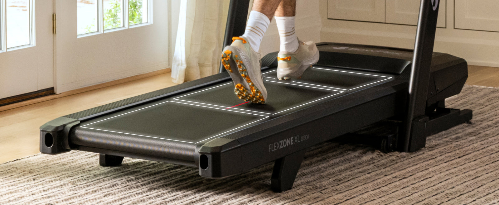 Flex Zone™ deck cushioning