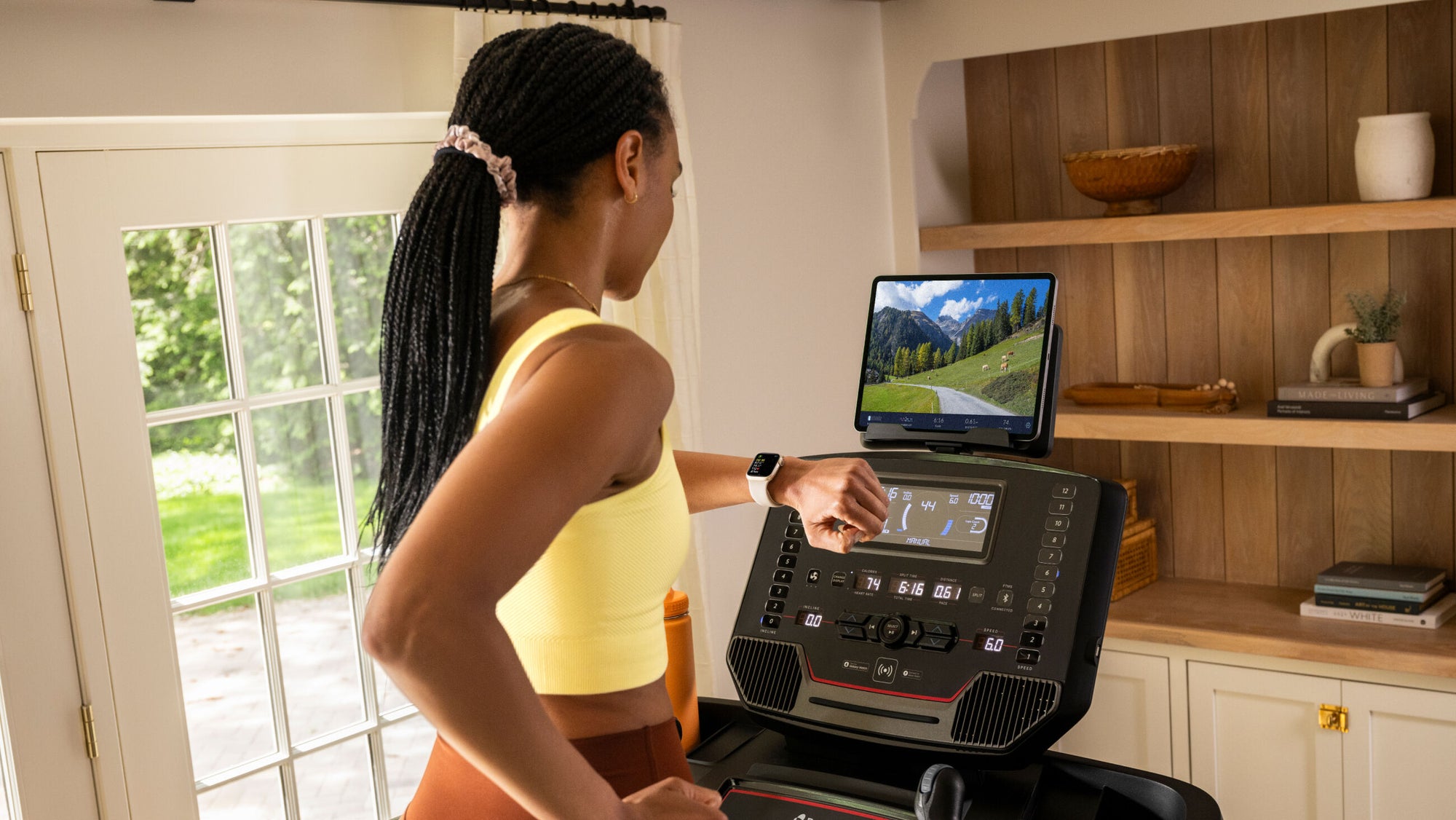T9 Treadmill connected and in use