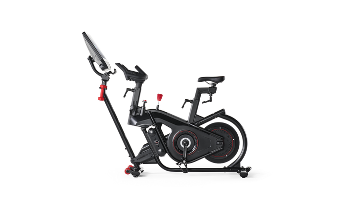 Bowflex exercise bike on a white background