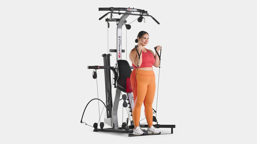 Woman working out with BowFlex Xtreme 2 SE