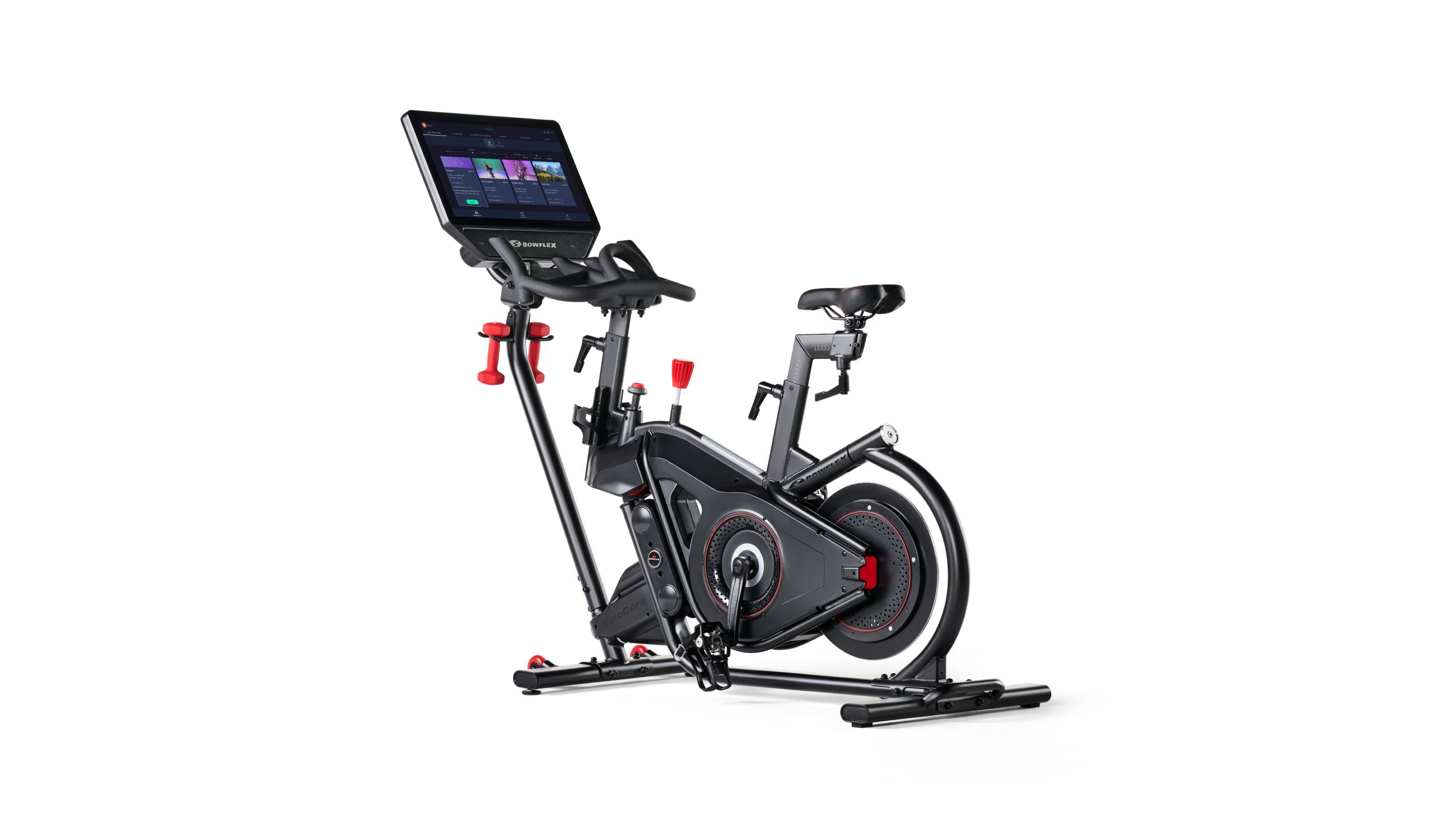 Exercise Bike, HyGYM Spin Bike, Built-In Monitor, UK Stock