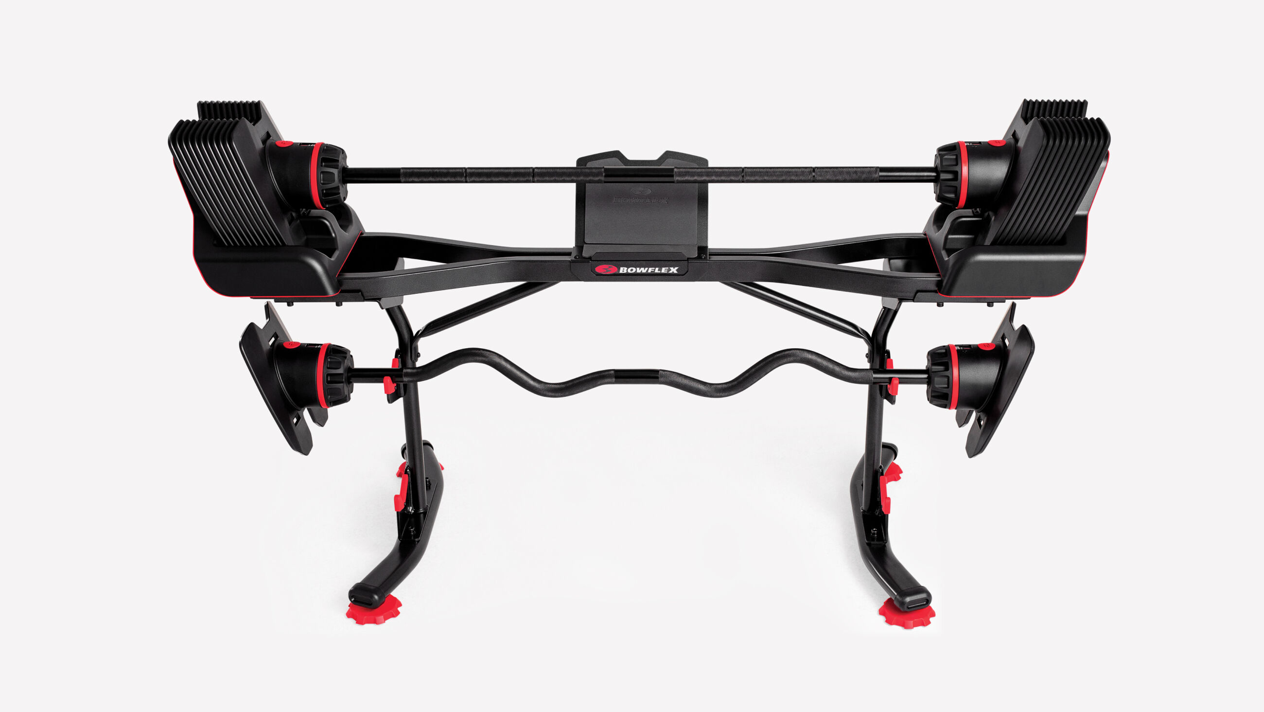 SelectTech 2080 Barbell Stand with Media Rack BowFlex