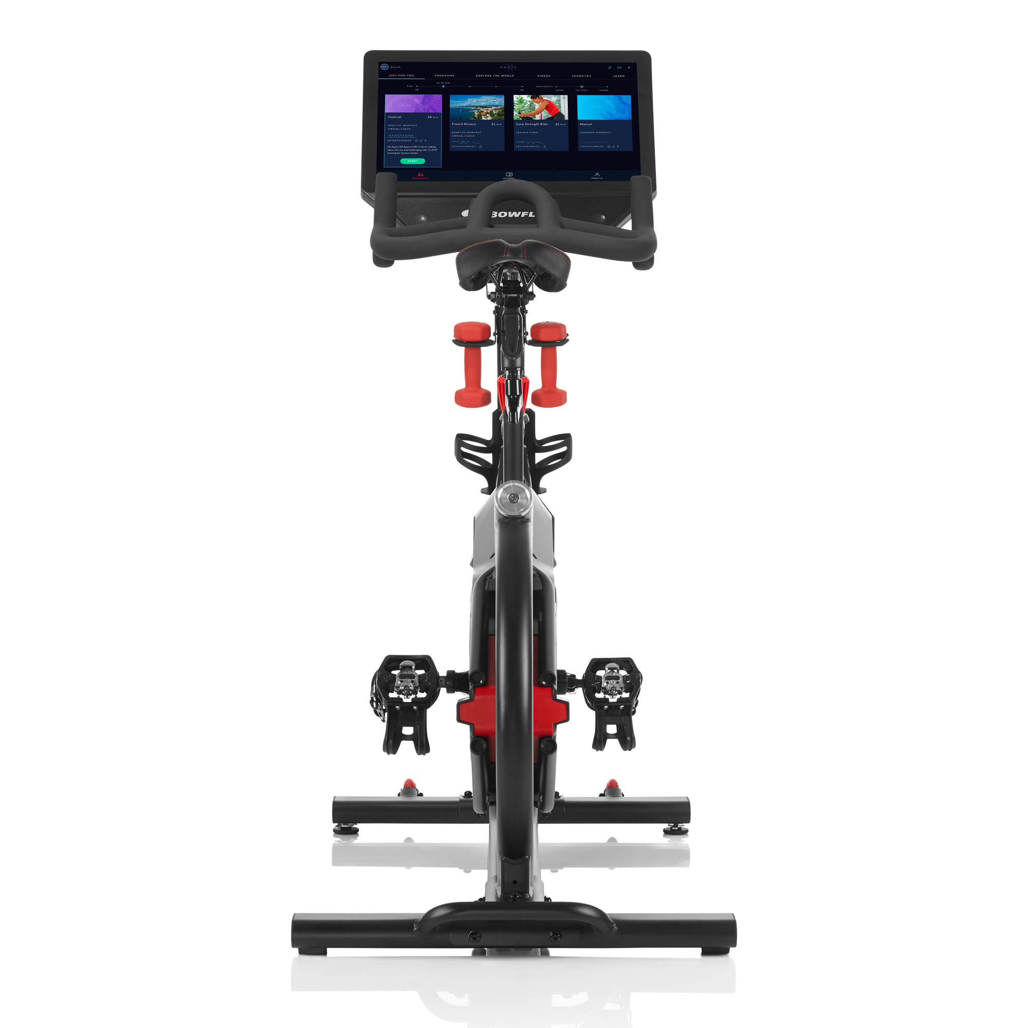 bowflex tilting bike