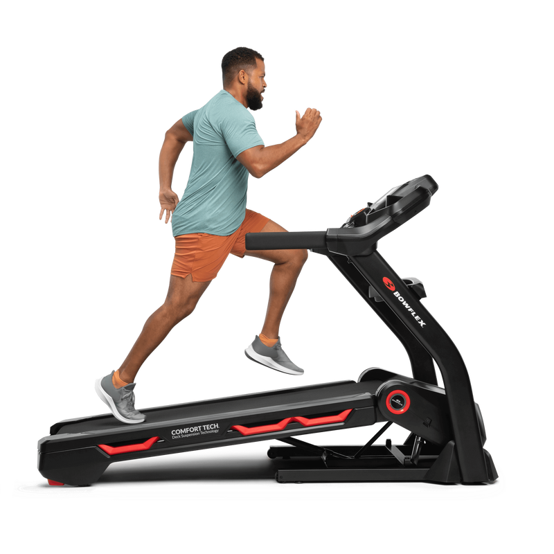 Incline workout on Bowflex Treadmill 7 - mobile expanded view
