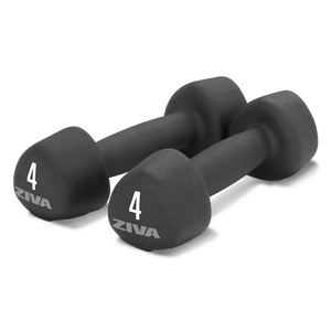 ZIVA Neoprene Tribell Dumbbells