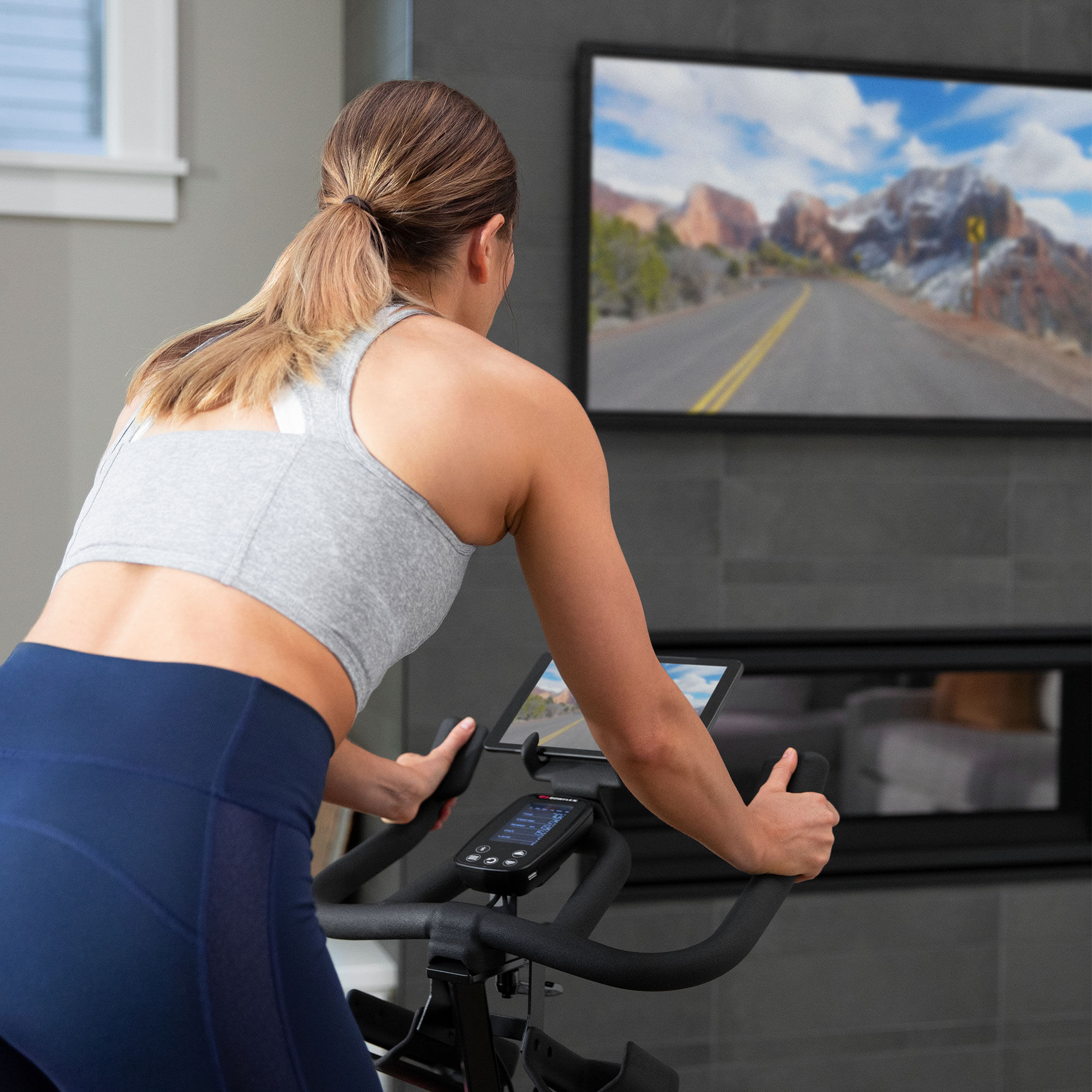 C6 Bike Works With Peloton® & Zwift® Apps Bowflex