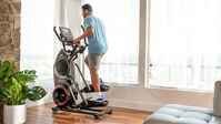 Man working out on a Max M9--thumbnail