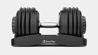 Side view of a single Results Series 90 dumbbell--thumbnail