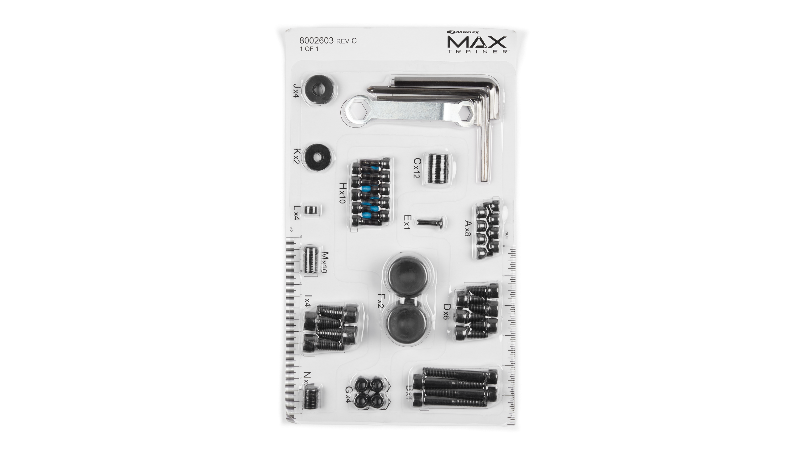 Replacement Hardware Card for Max Trainer