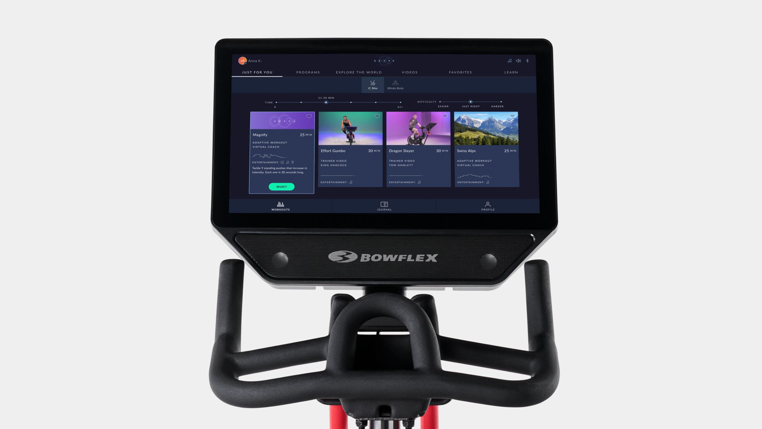 Bowflex indoor sales cycling bike