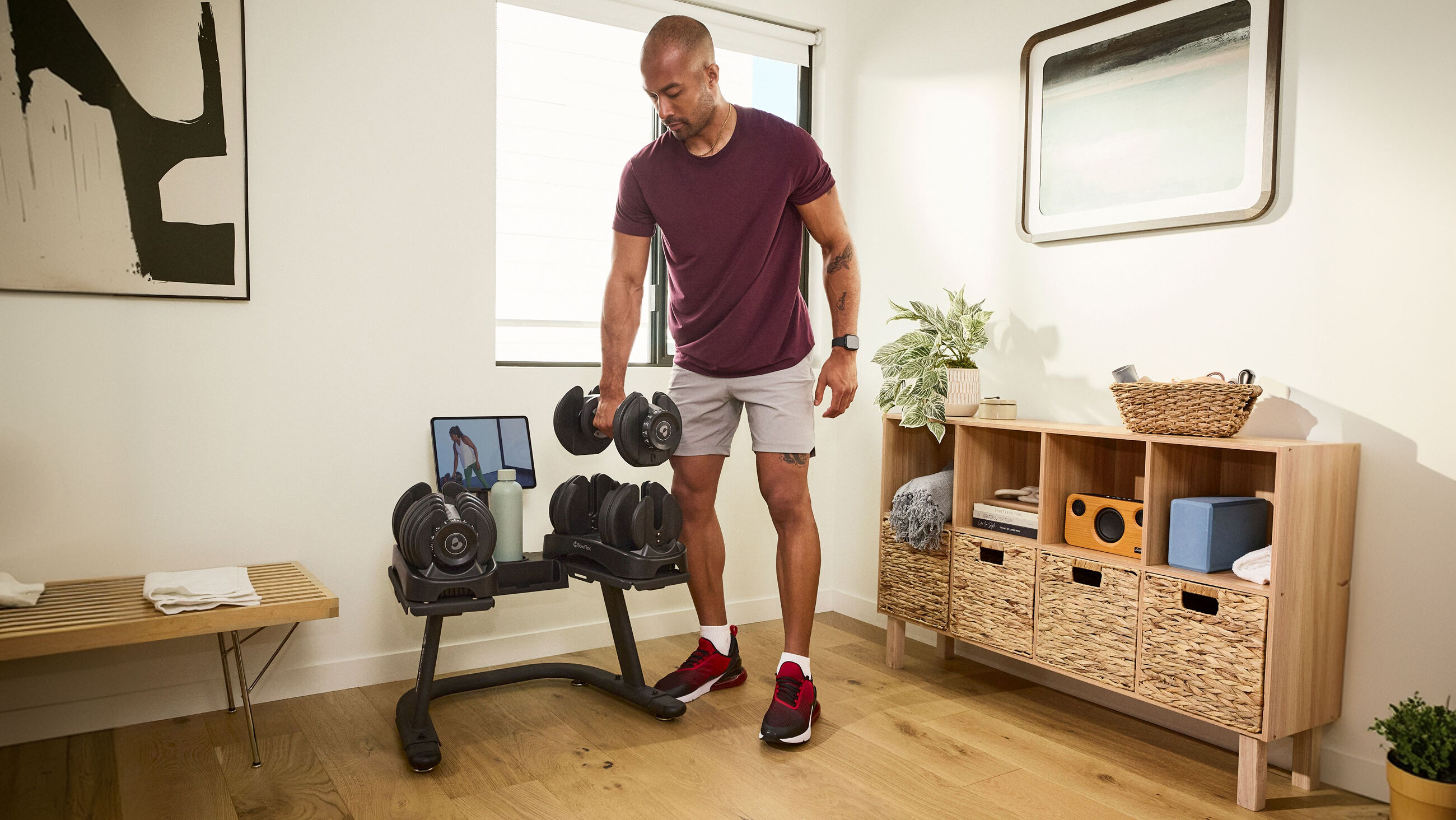 BowFlex SelectTech Adjustable Dumbbell Stand | BowFlex