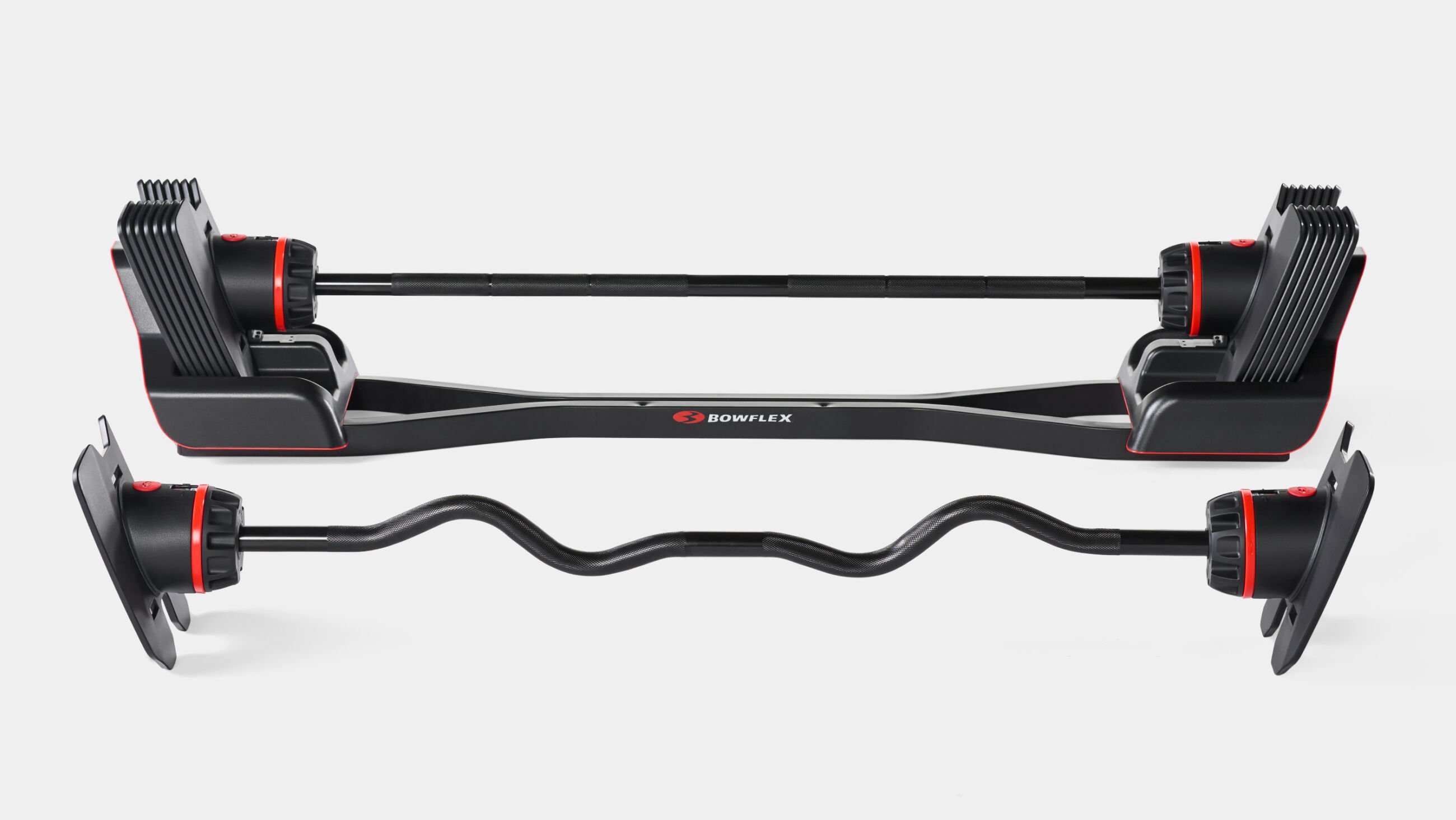 Side view of the 2080 Barbell and Curl Bar - default view