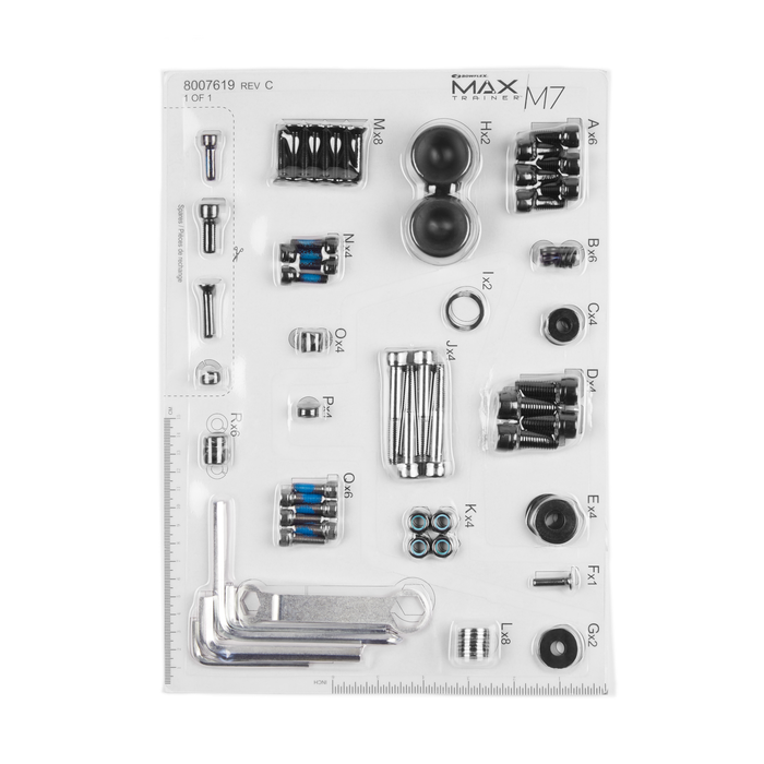 Replacement Hardware Card for Max Trainer M7