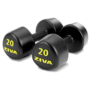 ZIVA Urethane Tribell Dumbbells
