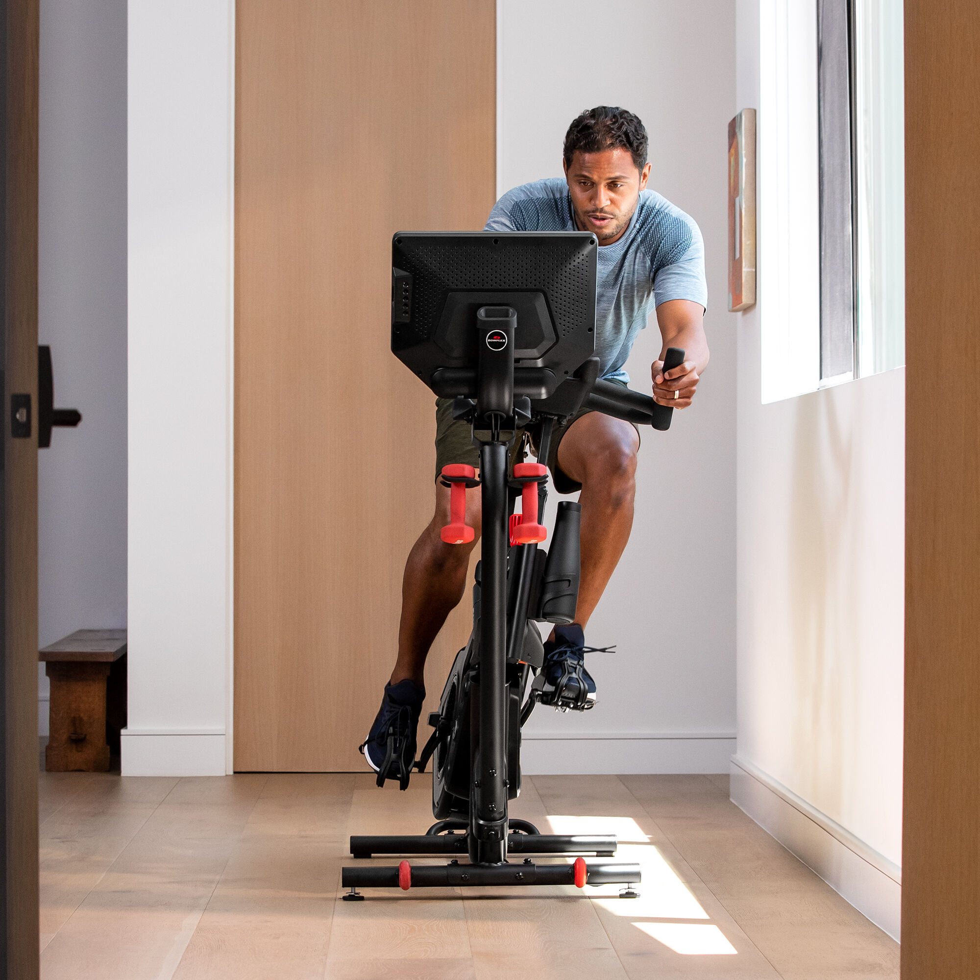 Velocore Bike 16" The Indoor Exercise Bike That Leans Bowflex