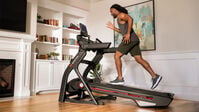 Man running on an incline on the Treadmill 10--thumbnail