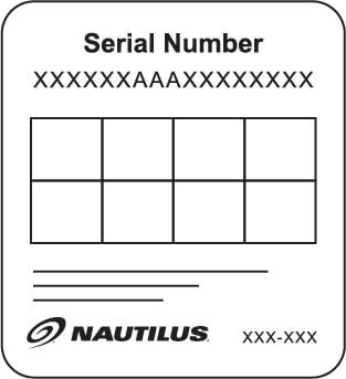 serial number