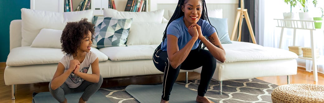 Woman doing a standing reverse curl