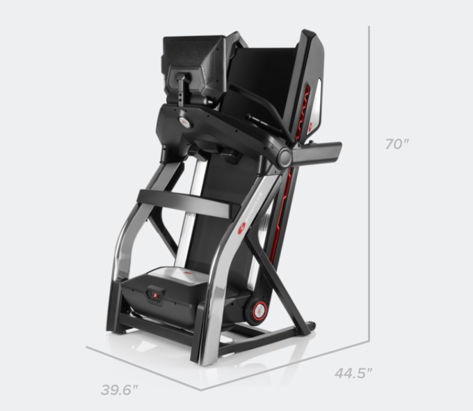 Treadmill 22 dimensions folded - 44.5 x 39.6 x 70 inches