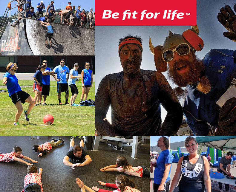 Bowflex motto - Be Fit for Life