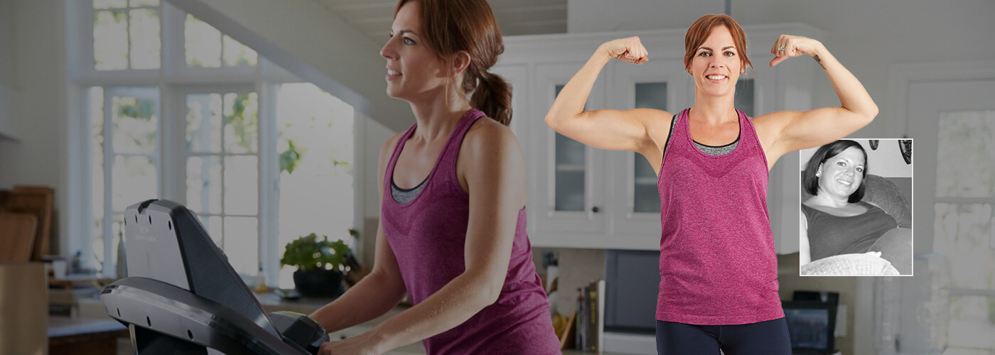 Before and After - Lacy - Real TreadClimber User