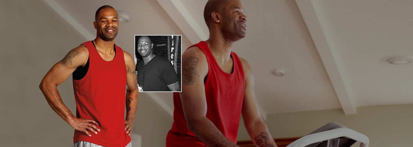 Anthony before and after weight loss