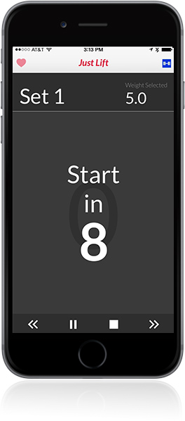 Bowflex App - Tracking