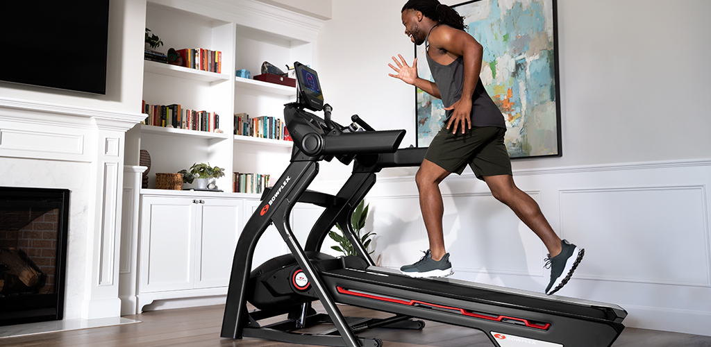 A man using a Treadmill 10.