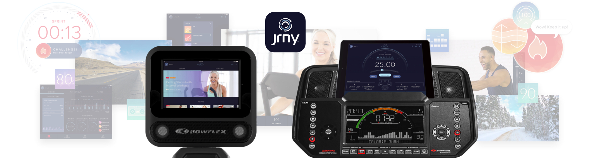 JRNY App - digital assets and screenshots