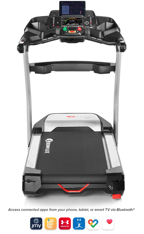 Bowflex BXT216 Treadmill - Access popular connected apps from your phone, tablet, or smart TV via Bluetooth