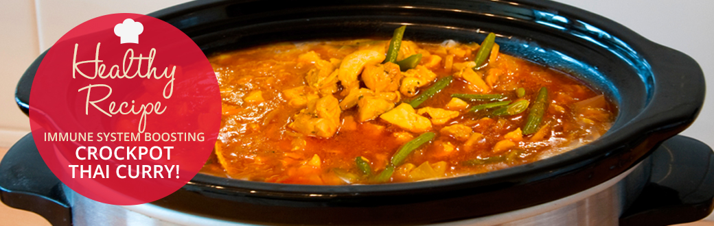 Healthy Recipe: Immune System Boosting Crockpot Thai Curry
