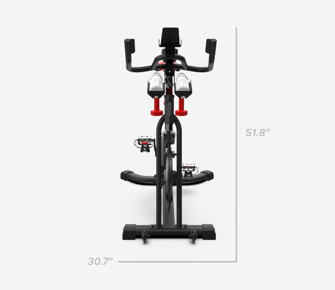 C6 Bike Dimensions - Width 30.7 inches