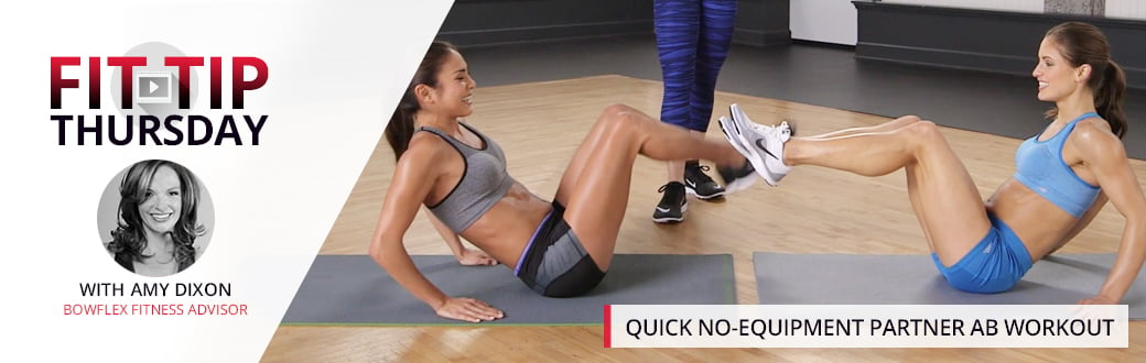 Quick No-Equipment Partner Ab Workout