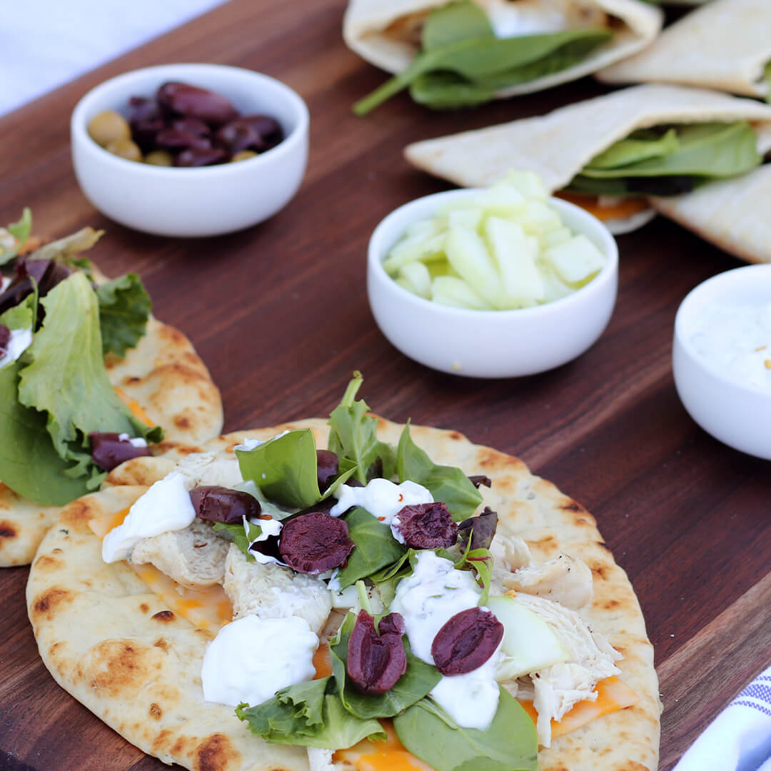 Summer Food: Grilled Chicken Pitas Recipe - BowFlex