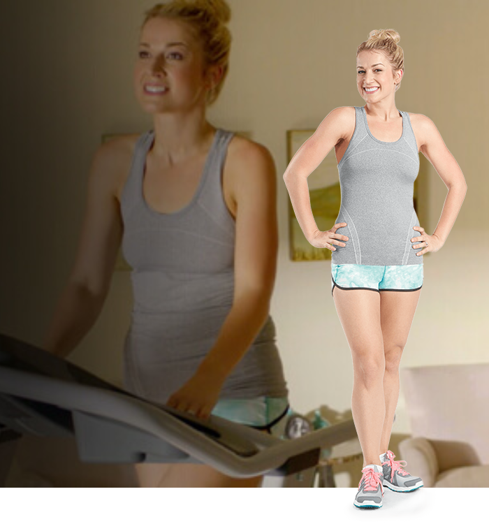 Chandell on a TreadClimber