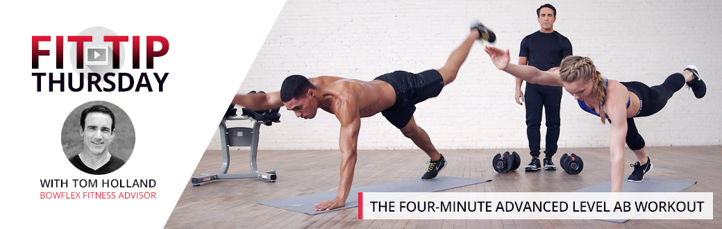 The Four-Minute Advanced Level Ab Workout
