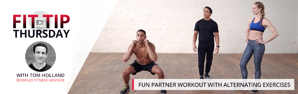 Fun Partner Workout with Alternating Exercises