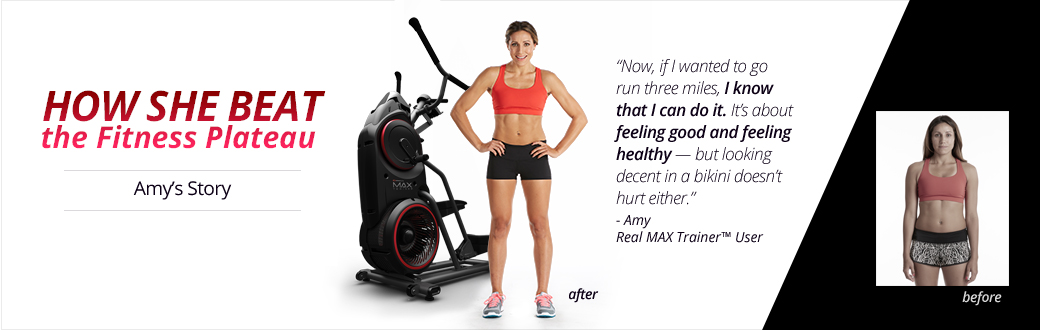 Amy's Story: How She Beat the Fitness Plateau