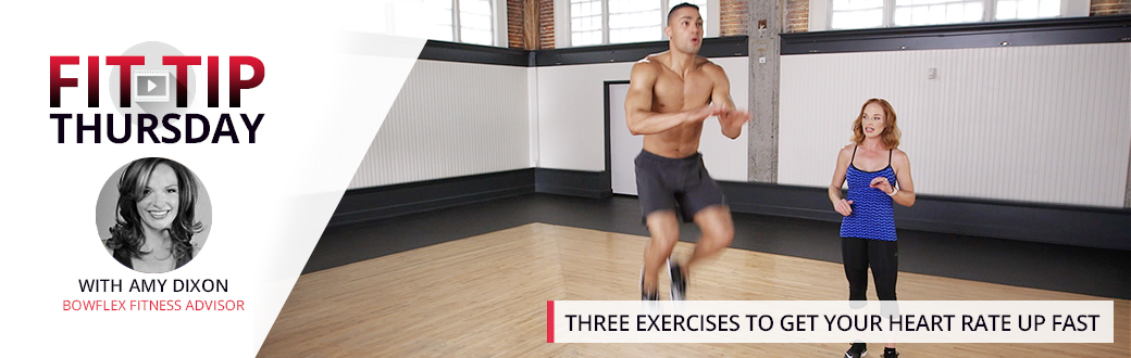 Three Exercises to Get Your Heart Rate Up Fast