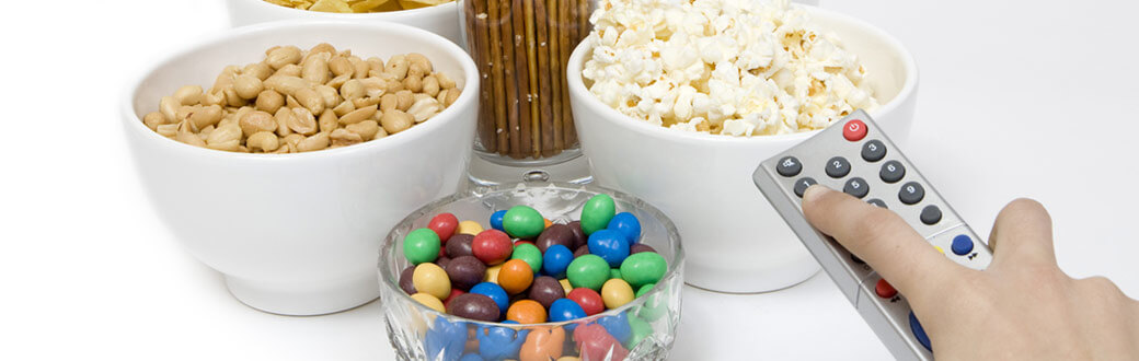 Junk Food and Television Remote