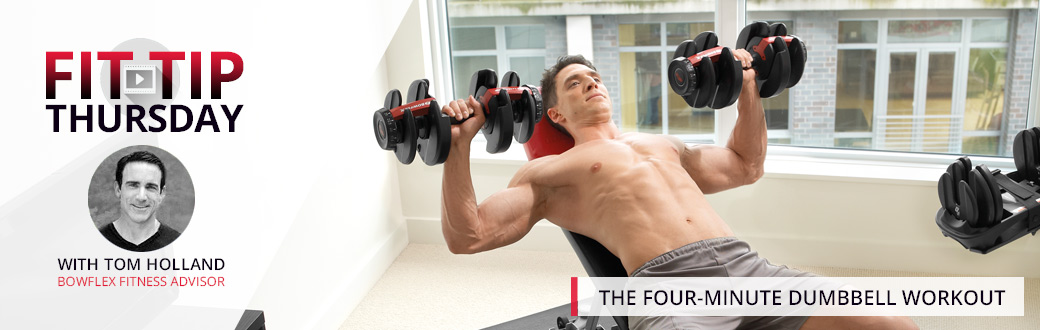 The Four Minute Dumbbell Workout