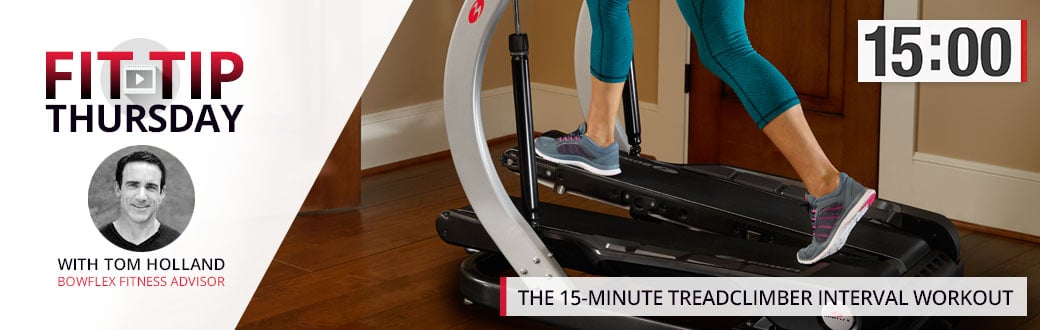 The 15-Minute TreadClimber Interval Workout