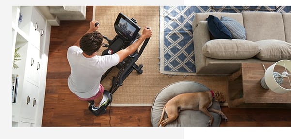 A man using his M9 in a small space